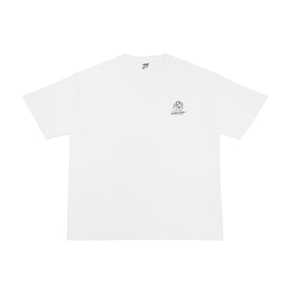 【White (M)】T-shirt