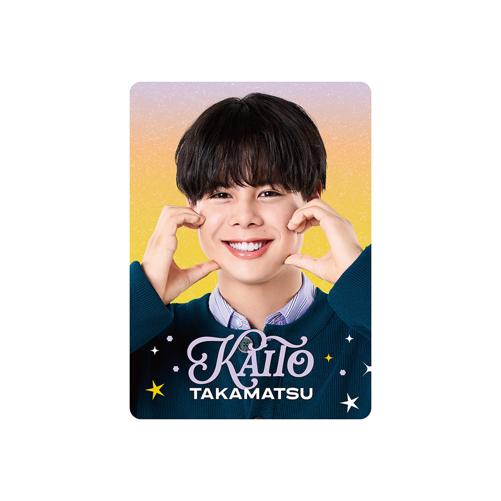 Profile Card & Profile Card Holder Kaito TAKAMATSU Profile Card