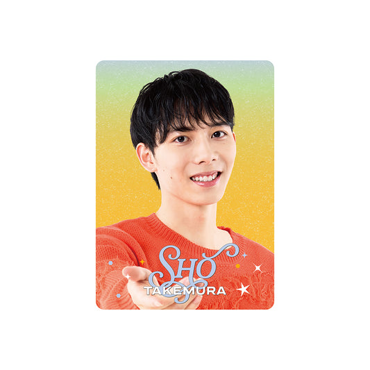 Profile Card & Profile Card Holder Sho TAKEMURA Profile Card