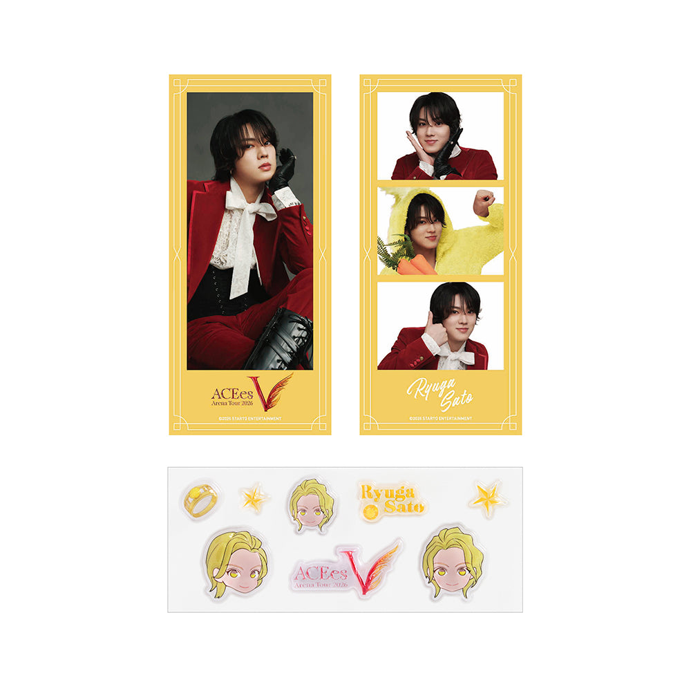【Ryuga SATO】Sticker Set