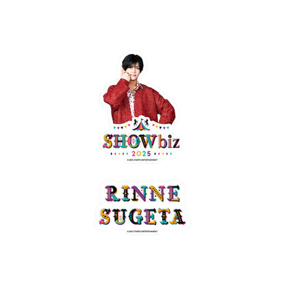 SHOWbiz 2025 official goods 【Rinne SUGETA】Sticker Set