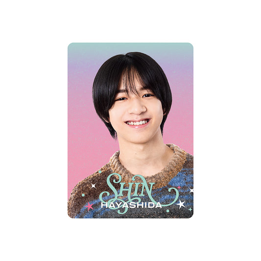 Profile Card & Profile Card Holder Shin HAYASHIDA Profile Card