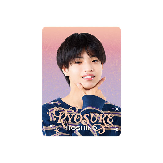 Profile Card & Profile Card Holder Ryosuke HOSHINO Profile Card