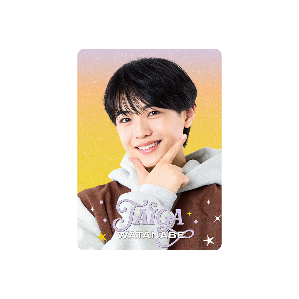 Profile Card & Profile Card Holder Taiga WATANABE Profile Card