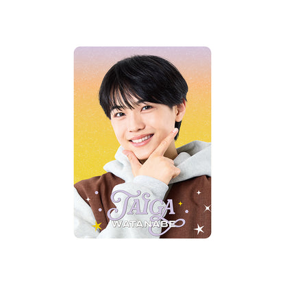 Profile Card & Profile Card Holder Taiga WATANABE Profile Card