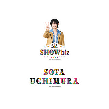 SHOWbiz 2025 オフィシャルグッズ 【内村颯太】ステッカーセット