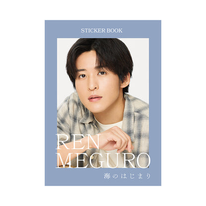 Ren MEGURO "Where does the Sea Begin" Natsu TSUKIOKA Sticker Book 