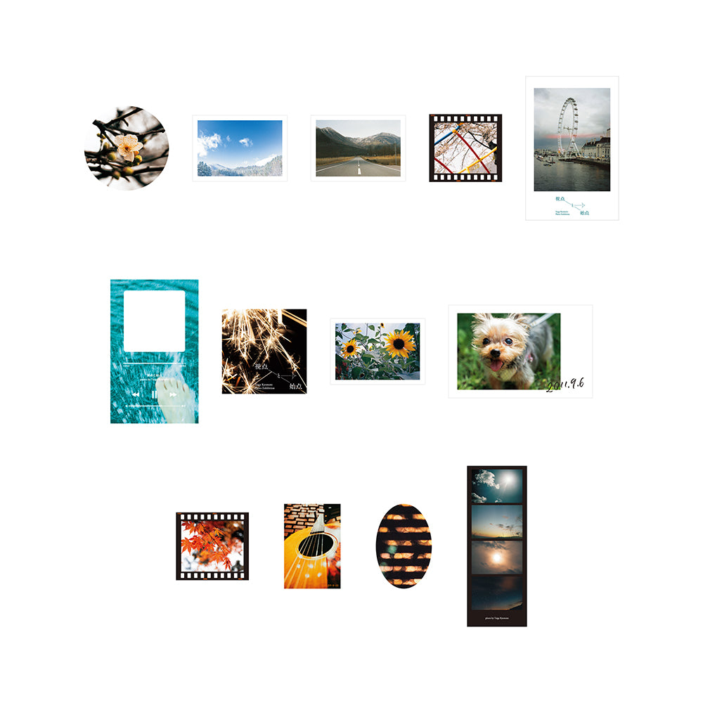 Photo Exhibition "Perspective and Starting Point" Sticker Set