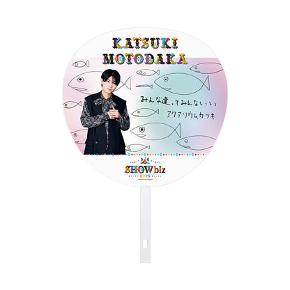 SHOWbiz 2025 official goods 【Katsuki MOTODAKA】Jumbo Uchiwa