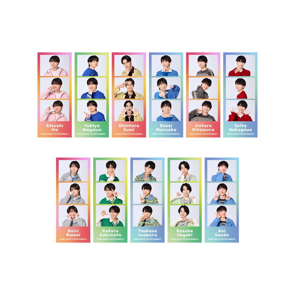 【Boys be】Portrait Photo Set