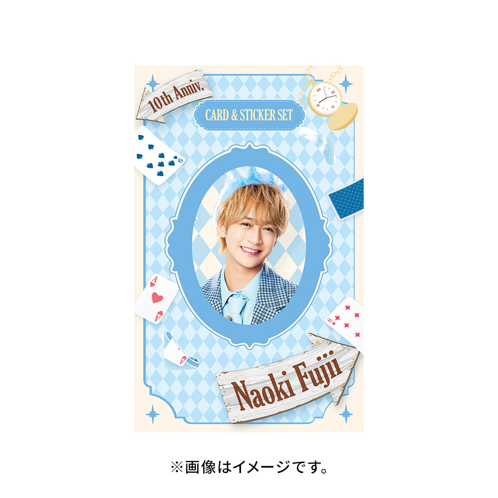 Naoki Fujii Card＆Sticker Set