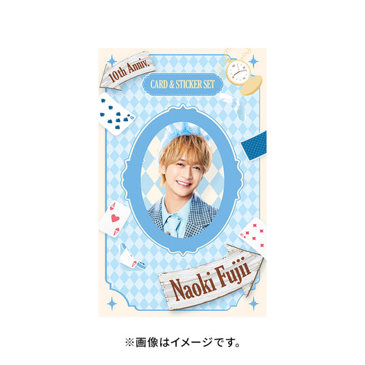 Naoki Fujii Card＆Sticker Set