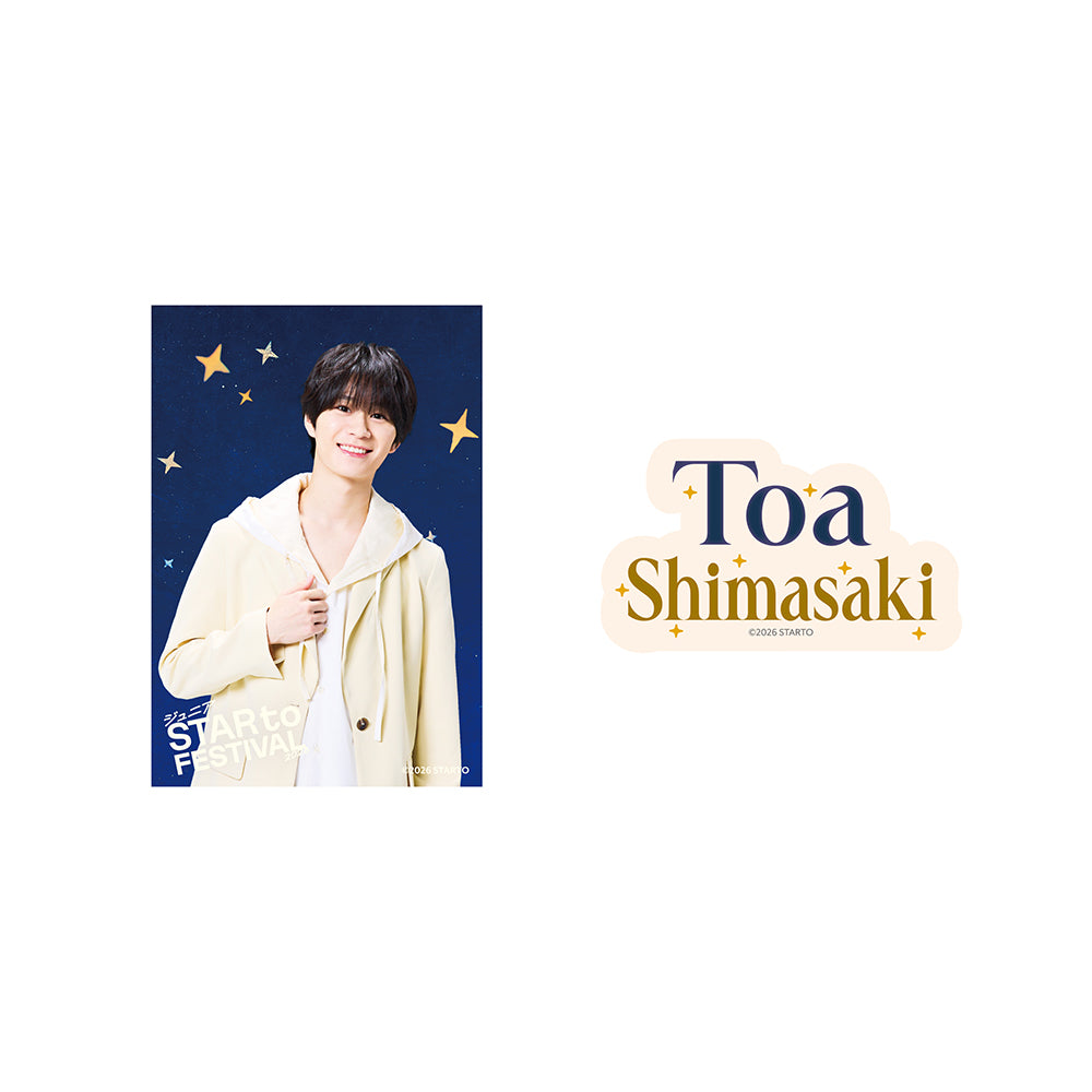 【Toa SHIMASAKI】Sticker Set