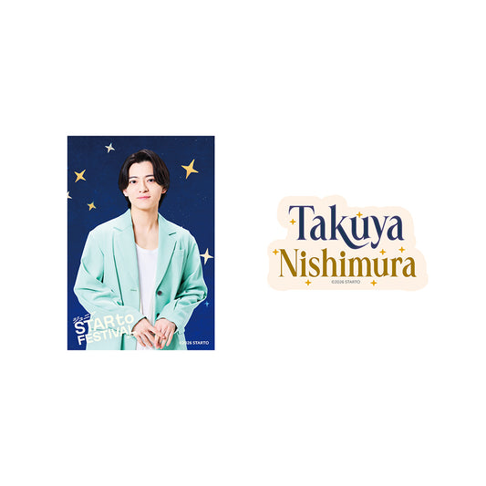 【Takuya NISHIMURA】Sticker Set