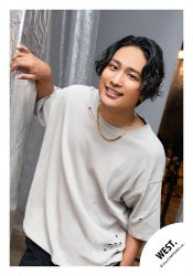 Single「Well, never mind!」MV & jacket photo off-shot【WEST.】Akito KIRIYAMA SET 24-265