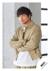 「WEST. 10th Anniversary Exhibition KANSAI NANAIRO OTOKO OMATSURI」goods off-shot 【WEST.】Akito KIRIYAMA SET 24-598