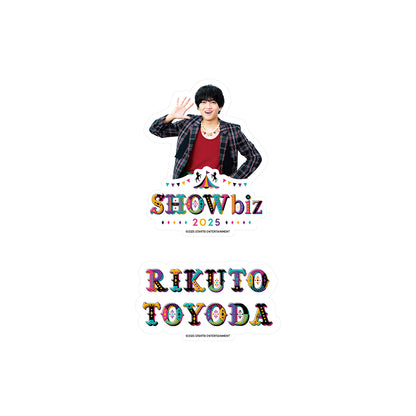 SHOWbiz 2025 official goods 【Rikuto TOYODA】Sticker Set