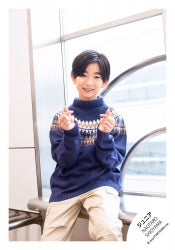 プロフィール写真撮影オフショット2025 JR P 塩山直太朗 SET 25-655