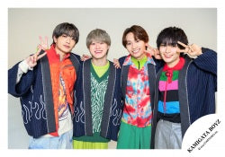 「KAMIGATA BOYZ DREAM IsLAND 2024 ～I really love this town～」Goods off-shot 【KAMIGATA BOYZ】【Naniwa Danshi】 Group Mixed SET 24-349