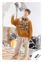 Single「Well, never mind!」MV & jacket photo off-shot【WEST.】Takahiro HAMADA SET 24-276