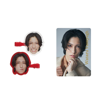 【Wataru VASAYEGH】Hair Clip & Card Set