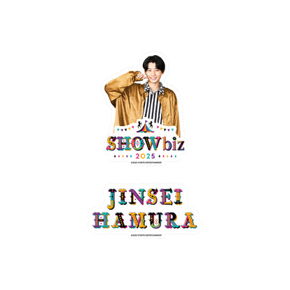 SHOWbiz 2025 official goods 【Jinsei HAMURA】Sticker Set