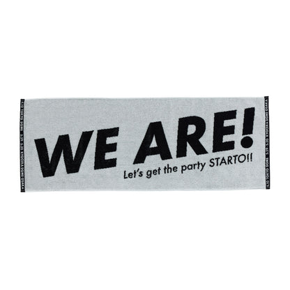 「WE ARE! Let's get the party STARTO!!」【White】Face Towel