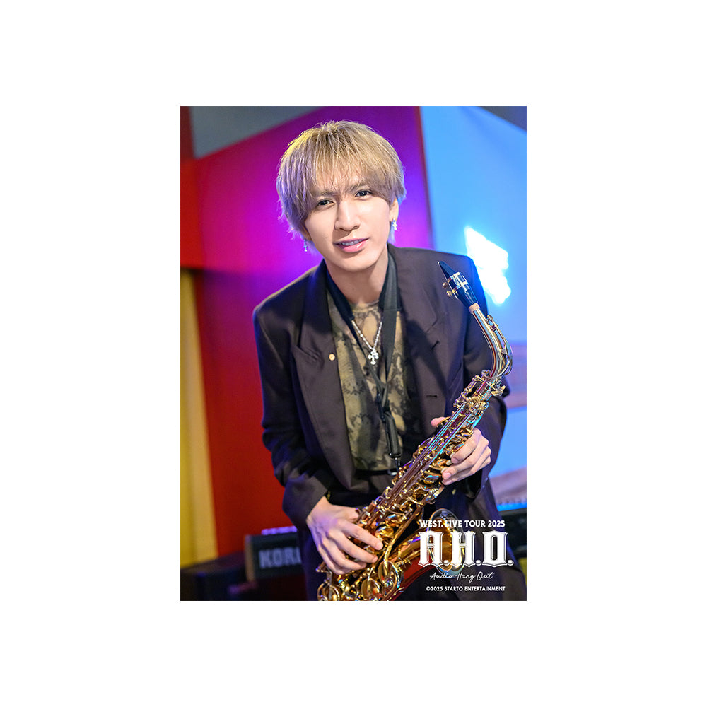 WEST. LIVE TOUR 2025 A.H.O. -Audio Hang Out- 【Ryusei FUJII】Original Photo Set