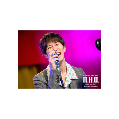 WEST. LIVE TOUR 2025 A.H.O. -Audio Hang Out- 【Takahiro HAMADA】Original Photo Set