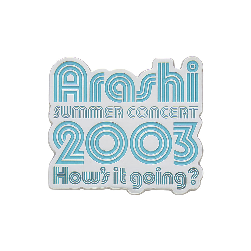 ARASHI SUMMER CONCERT 2003 How's it going Logo Magnet