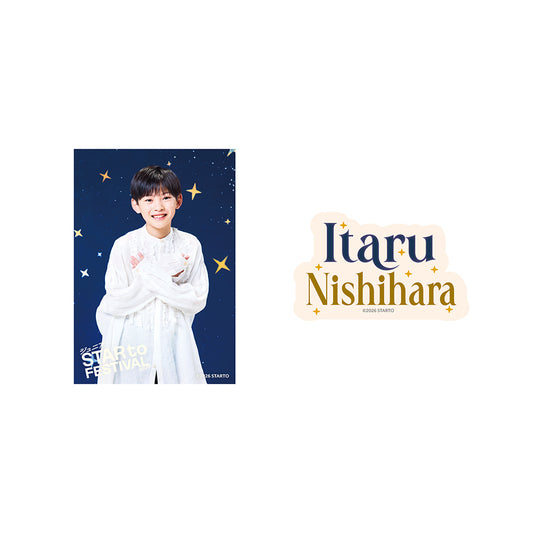 【Itaru NISHIHARA】Sticker Set