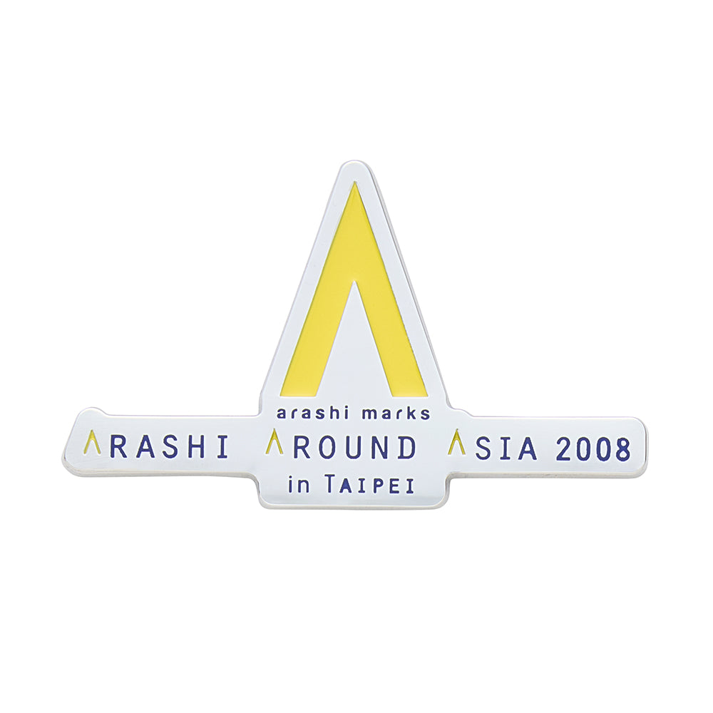 arashi marks ARASHI AROUND ASIA 2008 in TAIPEI Logo Magnet