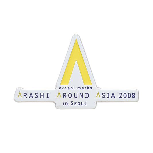 arashi marks ARASHI AROUND ASIA 2008 in SEOUL Logo Magnet