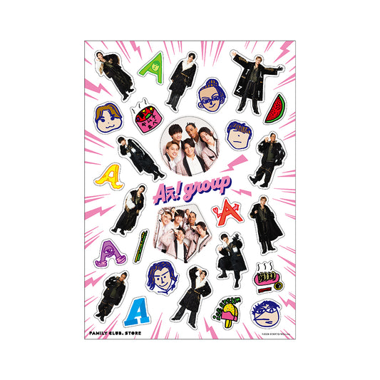 Aぇ! goods collection Aぇ! group クリアステッカーセット