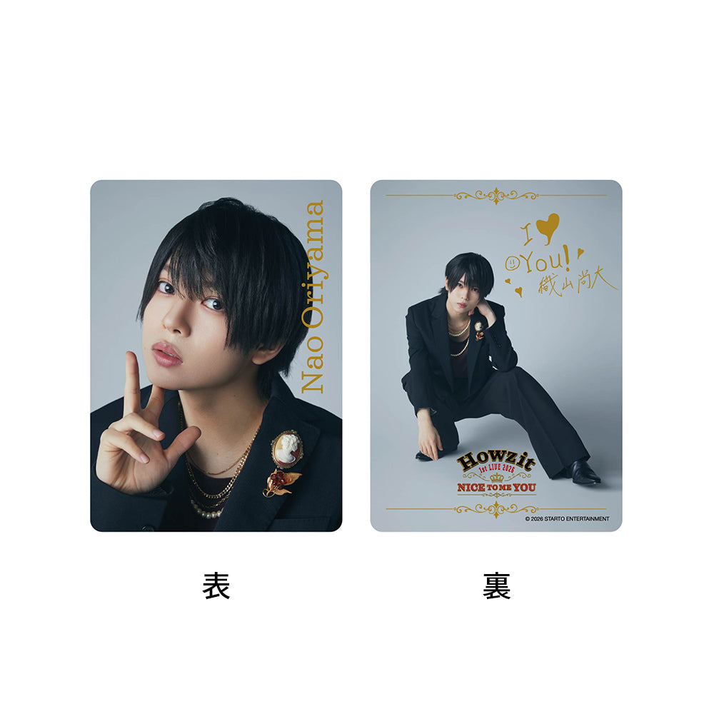 【Nao ORIYAMA】Hair Clip & Card Set