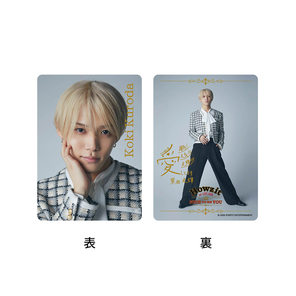 【Koki KURODA】Hair Clip & Card Set