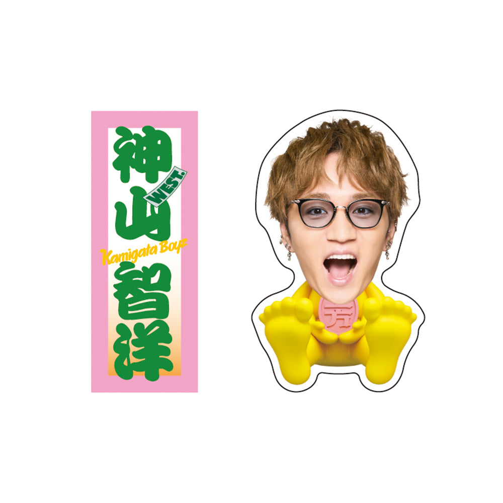 KAMIGATA BOYZ DREAM IsLAND 2024 〜I really love this town〜Official Goods【Tomohiro KAMIYAMA】Stickers Set