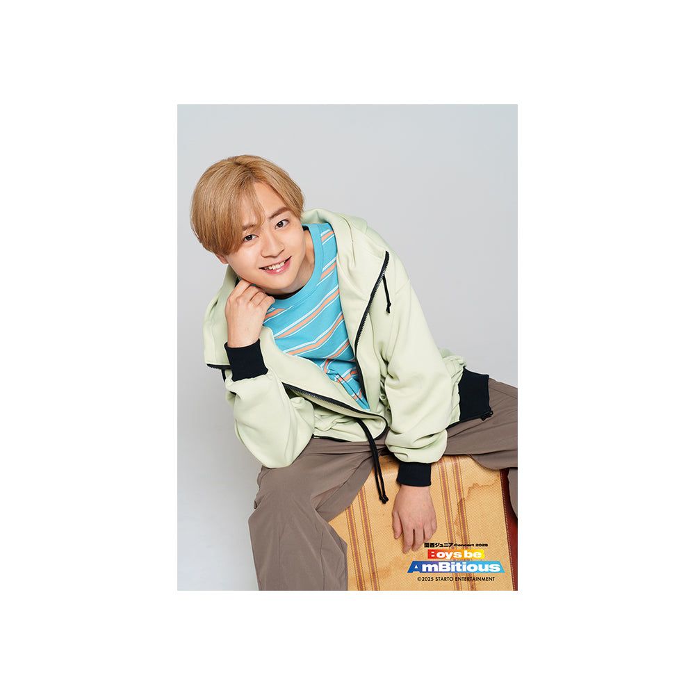 Kansai Junior Concert 2025 Boys be AmBitious official goods 【Yuri OKA】Original Photo Set