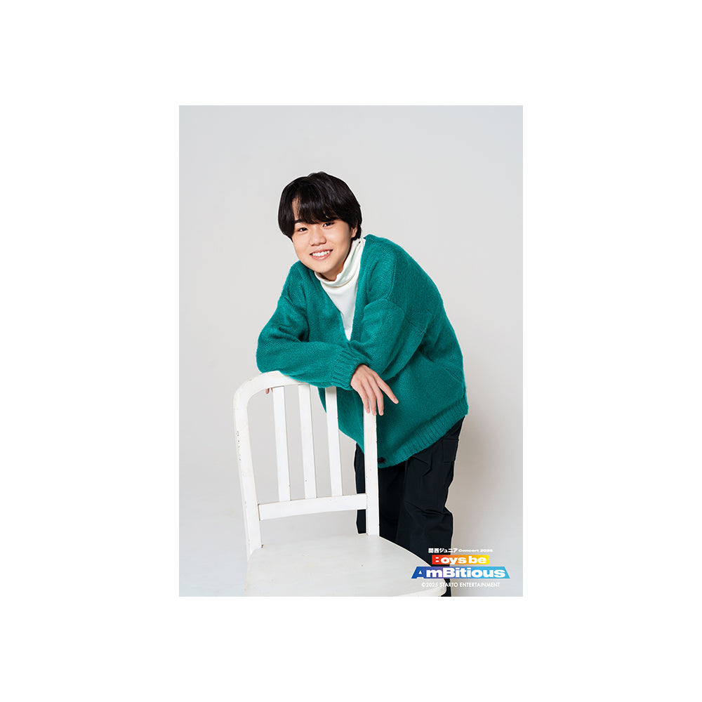 Kansai Junior Concert 2025 Boys be AmBitious official goods 【Kosuke UEGAKI】Original Photo Set