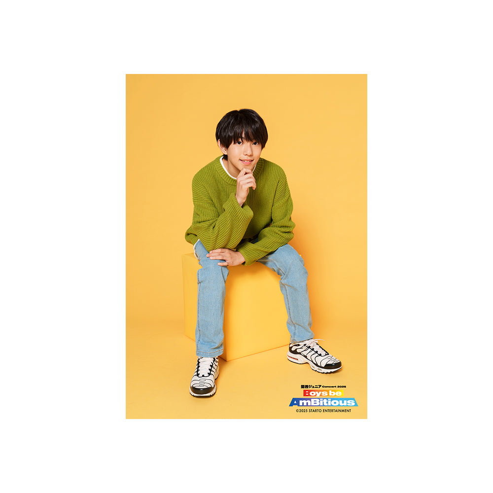 Kansai Junior Concert 2025 Boys be AmBitious official goods 【Kosei MARUOKA】Original Photo Set