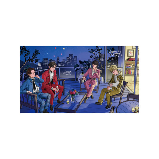 Hanauta Chill Postcard A.B.C-Z