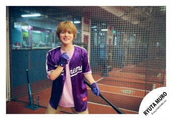 【No.MRR25-017】RYUTA MURO × PLAY BALL！Original Photo