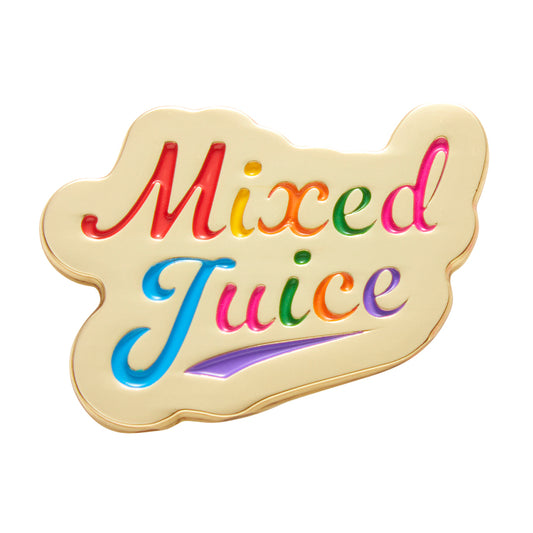 WEST. 10周年記念展 関西七色男大祭り「Mixed Juice」ピンバッジ