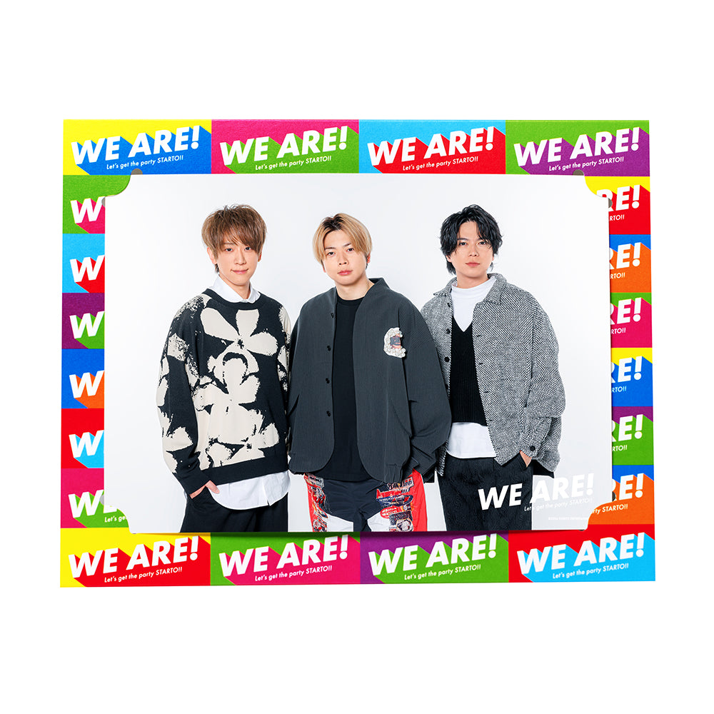 「WE ARE! Let'get the party STARTO!!」Official Goods【NEWS】WE ARE! Photo