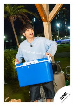 【No.NWS26-025】Fan Club Members Only Video「Enjoy NEWS-style BBQ!」off-shot