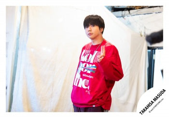 【No.NWS26-058】Album「COVER OF TAKAHISA MASUDA」jacket photo & Special video off-shot