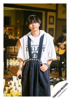 【No.NWS26-070】Album「COVER OF TAKAHISA MASUDA」jacket photo & Special video off-shot