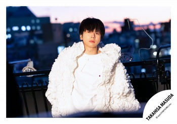 【No.NWS26-072】Album「COVER OF TAKAHISA MASUDA」jacket photo & Special video off-shot