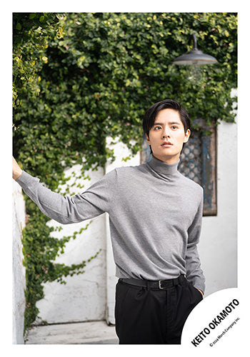 【No.OKK24-002】Keito OKAMOTO Artist photo shoot off-shot 2024