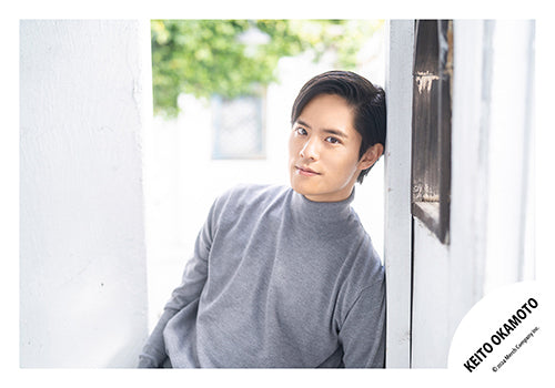 【No.OKK24-003】Keito OKAMOTO Artist photo shoot off-shot 2024